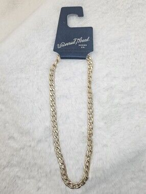 Universal Thread Gold-Tone Curb Link Necklace